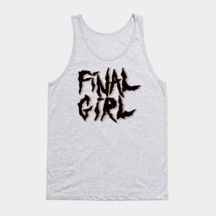 Final Girl in black Tank Top